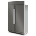 Kitchenaid® 30 Cu. Ft. 48"" Built-In Side-by-Side Refrigerator with Panel-Ready Doors KBSN708MPA