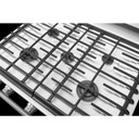 Kitchenaid® 30-Inch 5-Burner Gas Convection Range KFGG500EWH