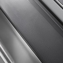Kitchenaid® 23.8 cu. ft. 36" Counter-Depth French Door Platinum Interior Refrigerator with PrintShield™ Finish KRFC704FPS