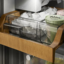 Kitchenaid® 19.4 cu. ft. 36-inch wide Counter-Depth 4-Door Refrigerator with PrintShield™ Finish KRQC506MPS
