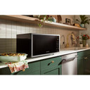 Kitchenaid® 19.4 cu. ft. 36-inch wide Counter-Depth 4-Door Refrigerator with PrintShield™ Finish KRQC506MPS