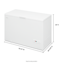 Amana® 16 cu. ft. Amana® Chest Freezer AZC5216LW