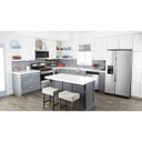 Amana® 33-inch Side-by-Side Refrigerator with Dual Pad External Ice and Water Dispenser ASI2175GRS