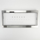 Built-In Low Profile Microwave Slim Trim Kit with Pocket Handle, Stainless Steel W11451314