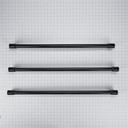 French Door Refrigerator Handle Kit, Black W10716730
