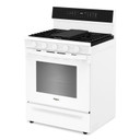 Whirlpool® 30-inch Smart Gas Range with Air Cooking Technology, Steam/Self Cleaning, Rapid Preheat 5.3 CuFt Capacity WFGS7530RW