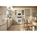 Whirlpool® 30-inch Smart Gas Range with Air Cooking Technology, Steam/Self Cleaning, Rapid Preheat 5.3 CuFt Capacity WFGS7530RW