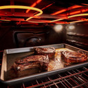 Whirlpool® 30-inch Smart Gas Range with Air Cooking Technology, Steam/Self Cleaning, Rapid Preheat 5.3 CuFt Capacity WFGS7530RB