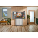 Kitchenaid® 36" Counter-Depth 19.4 Cu Ft 4-Door Refrigerator with Flexible Temperature Zone KRQC736RPS