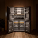 Kitchenaid® 36" Counter-Depth 19.4 Cu Ft 4-Door Refrigerator with Flexible Temperature Zone KRQC736RPS