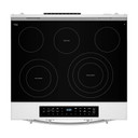 Whirlpool® 30-inch Smart Slide in Electric Range with Air Cooking Technology, No Preheat Air Fry, WipeClean™ Coating, Steam/Self Clean and High Speed Preheat YWSES7530RZ