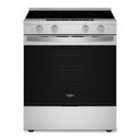 Whirlpool® 30-inch Smart Slide in Electric Range with Air Cooking Technology, No Preheat Air Fry, WipeClean™ Coating, Steam/Self Clean and High Speed Preheat YWSES7530RZ