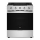 Whirlpool® 30-inch Smart Slide In Gas Range with Air Cooking Technology, No Preheat Air Fry, Steam/Self Clean and High Speed Preheat WSGS7530RZ
