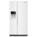 Whirlpool® 36-inch Counter Depth Side-by-Side Refrigerator with TruCool™ System WRSC5536RW