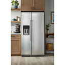 Maytag® 36-inch Wide Counter-Depth Side-by-Side Refrigerator with Arctic Blue Interior - 20.8 Cu. Ft. MRSC6636RZ