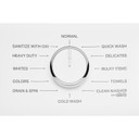 4.8 - 4.9 Cu. Ft. I.E.C. Whirlpool® Top Load Washer with 2-in-1 Removable Agitator. WTW4107SW