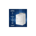 Maytag® 7.0 Cu. Ft. Capacity Gas Dryer MGD4205SW