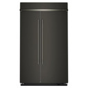 Kitchenaid® 30 Cu. Ft. 48" Built-In Side-by-Side Refrigerator with Platinum Interior KBSN748SBE