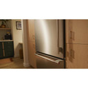 Kitchenaid® 20.8 Cu. Ft. 36" Built-In Bottom Mount Refrigerator with Platinum Interior KBBL336SPS