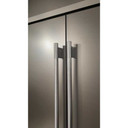 Kitchenaid® 25.5 Cu. Ft. 42" Built-In Side-by-Side Refrigerator with Platinum Interior KBSN742SBE