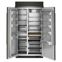 Kitchenaid® 25.5 Cu. Ft. 42" Built-In Side-by-Side Refrigerator with Platinum Interior KBSN742SBE