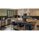 Kitchenaid® 24" Undercounter Wine Cellar with Full-Extension Wood-Front Racks KUWR524SJP
