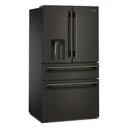 Kitchenaid® 29 cu. ft. French Door Refrigerator with Exterior Water and Ice and FreshChill™ Full-Width Refrigerated Drawer KRMF436SBE