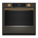 Kitchenaid® 30-inch Smart Electric Single Wall Oven with Assisted Cooking Modes - Black Ore KOES730SBE