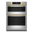 Brass Handle and Knob Hardware Accessory Kit for KitchenAid® 30" Double Wall Oven & Microwave Combo W11774418