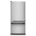 Kitchenaid® 19 Cu. Ft. 30-Inch Standard-Depth Bottom Mount Refrigerator with Left Door Swing KRBL130SPS