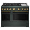 KitchenAid® 48-Inch 6 Burner Commercial-Style Gas Range with Griddle KFGD948SJP