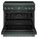 Kitchenaid® 36-Inch 6-Element Induction Freestanding Commercial-Style Range with Air Fry KFIS936SJP