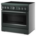 Kitchenaid® 36-Inch 6-Element Induction Freestanding Commercial-Style Range with Air Fry KFIS936SJP