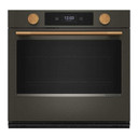 Kitchenaid® 30-inch Smart Electric Single Wall Oven with Intelligent Cooking Camera - Black Ore KOES930SBE