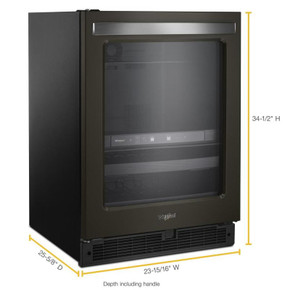 Whirlpool® 24-inch Wide Undercounter Beverage Center - 5.2 cu. ft. WUB50X24HV