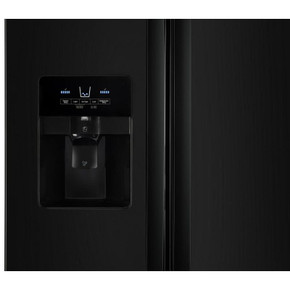 Whirlpool® 36-inch Wide Side-by-Side Refrigerator - 25 cu. ft. WRS335SDHB
