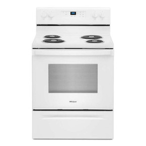 4.8 cu. ft. Whirlpool® electric range with Keep Warm setting YWFC150M0JW