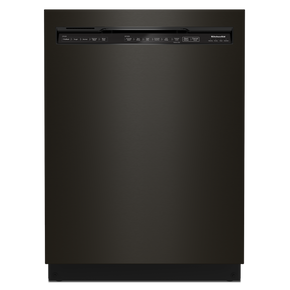 Kitchenaid® 39 dBA Dishwasher in PrintShield™ Finish with Third Level Utensil Rack KDFE204KBS