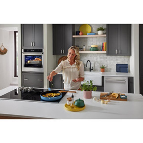 Kitchenaid® 36" Electric Downdraft Cooktop with 5 Elements KCED606GSS
