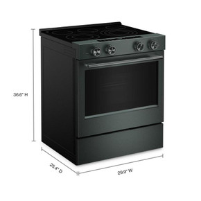 Kitchenaid® 5.3 Cu. Ft. Slide-in Electric Range with Two Even-Heat™ Hyper Elements and Convection Cooking Modes YKSES530SJP