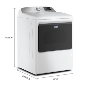 Maytag® 7.4 Cu. Ft. Top Load Gas Dryer with Extra Power and Advanced Moisture Sensing MGD6205RW