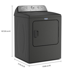 Maytag® 7.0 Cu Ft. Load Gas Dryer with Extra Power and Pet Pro Option MGD5605RU