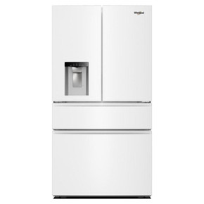 Whirlpool® 29 Cu. Ft. Family-Sized Capacity French door refrigerator with Flexible Temperature Drawer WRMF3536SW