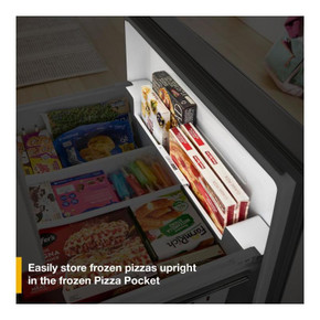 Whirlpool® 30 Cu. Ft. Family-Sized Capacity French door refrigerator with Flexible Tempearture Drawer WRMF3336SW