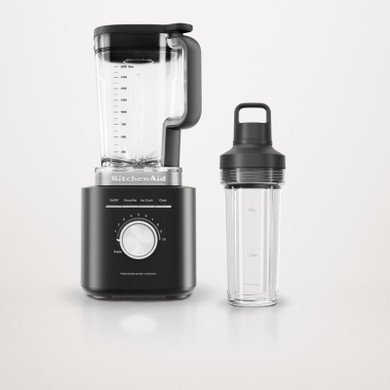 KitchenAid® Pure Power Blender with 2 Personal Blending Jars KSB2078BM