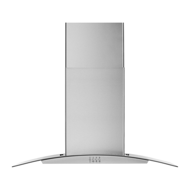 Whirlpool® 36 Curved Glass Wall Mount Range Hood WVW51UC6LS