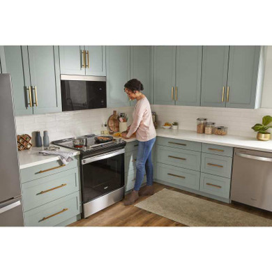 Whirlpool® Flush Mount Over-the-Range Microwave with Turntable-Free Design YWMMF5930PV