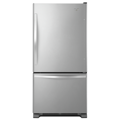 Whirlpool® 22 cu. ft. Bottom-Freezer Refrigerator with Freezer Drawer WRB322DMBM