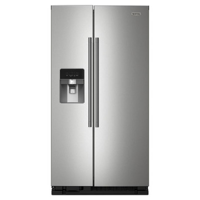 Maytag® 36-Inch Wide Side-by-Side Refrigerator - 25 Cu. Ft. MRSF4036PZ