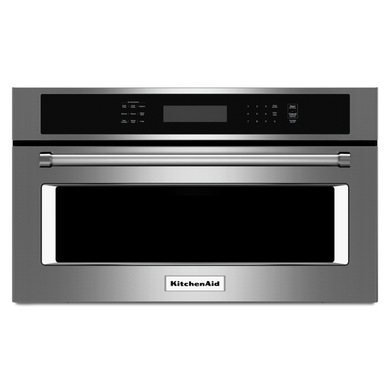 Kitchenaid® Four à micro-ondes encastré avec cuisson à convection - 900 watts - 30 po KMBP100ESS